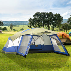 Campingtält 6-8 personer 518 x 487 x 237 cm