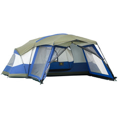 Campingtält 6-8 personer 518 x 487 x 237 cm