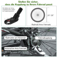 Cykelvagn - Joggingvagn för Barn 2-in-1 Grön