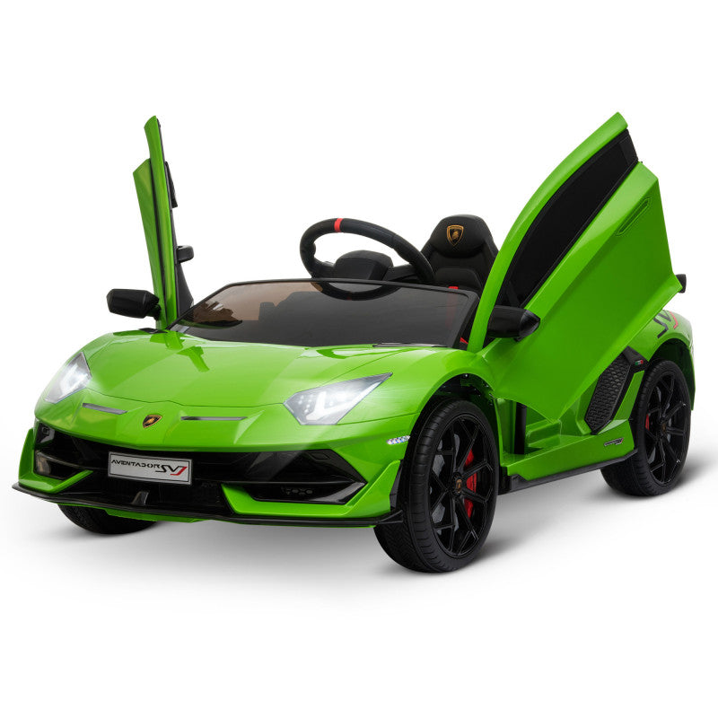 Elbil för Barn Lamborghini SVJ 3-8 år 12V Grön