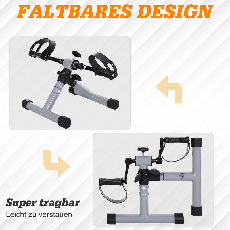 Hopfällbar Pedaltränare - Grå