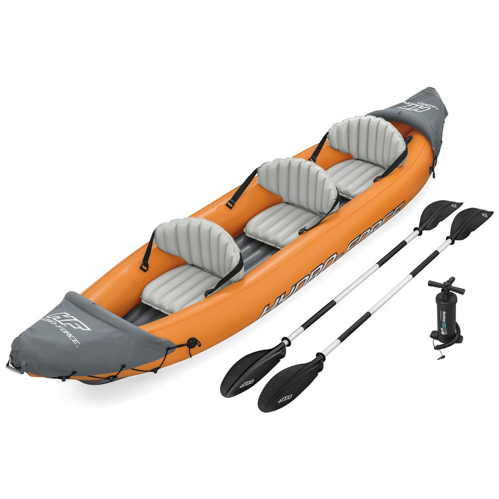 Bestway Kayak Rapid X3 uppblåsbar 3-sits 381x100 cm