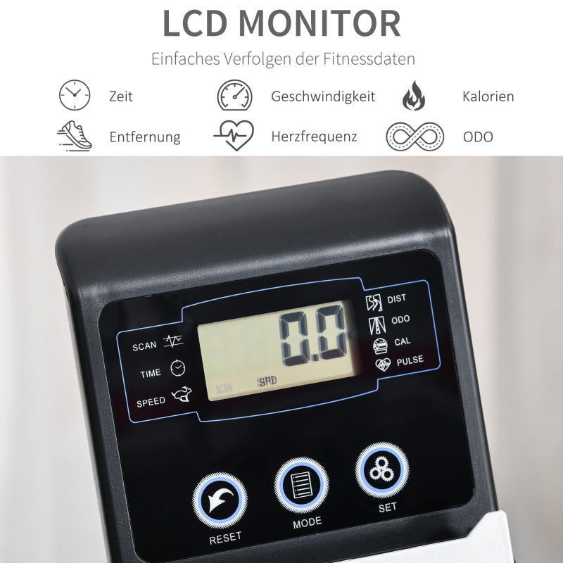 Motionscykel Sittande med LCD-skärm