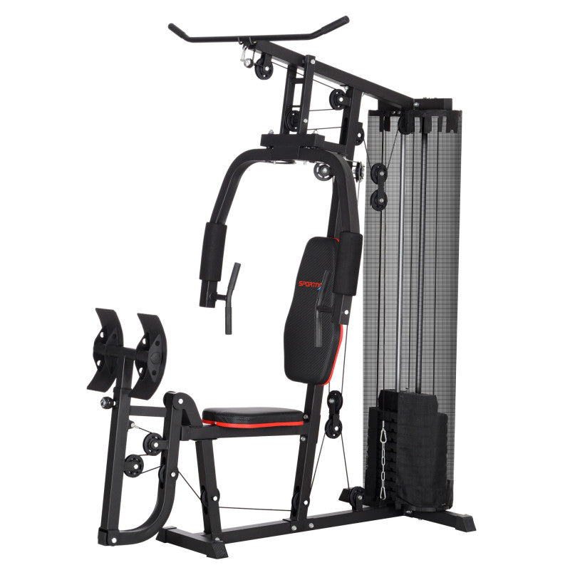 Multigym med 45 kg Viktblock 160 x 108 x 200 cm